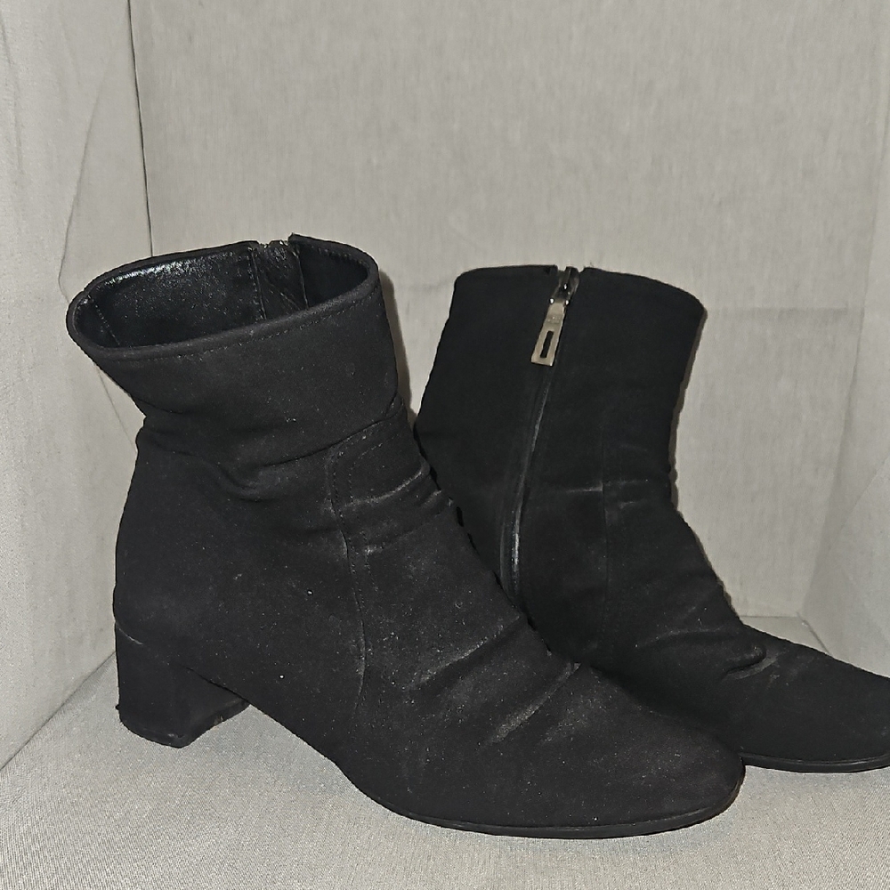 Black Prada Booties